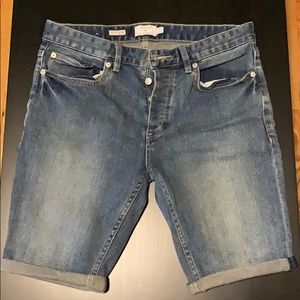 Topman Skinny Jean Shorts